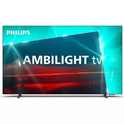 Televizor Philips OLED 65OLED718/12, 65'' (165cm) 4K Google TV Ambilight 3 strane