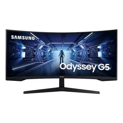 Samsung Odyssey G55T 165Hz 34, LED Gaming zakrivljeni monitor