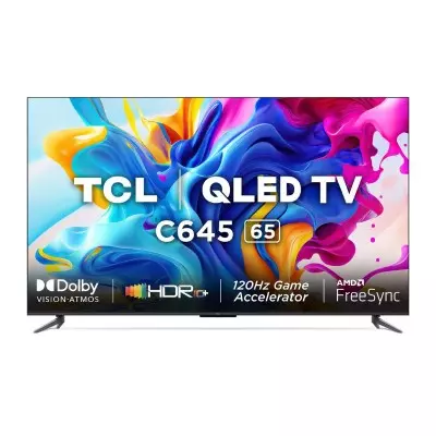 Televizor TCL QLED 65C645 65''(165cm) 4K QLED Google TV
