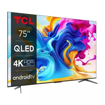 Televizor TCL QLED 75C645 75'' (190cm), Google TV 4K UHD 2+3god garancije