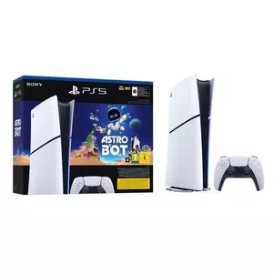 GAME Console Sony PlayStation 5 Slim Digital Edition + Disc Drive + Astro Bot