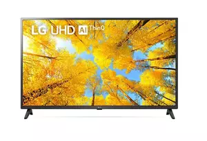 LG LED televizor 43UQ75003LF, 4K Ultra HD, Smart TV, webOS, ThinQ AI, Crni **MODEL 2022**