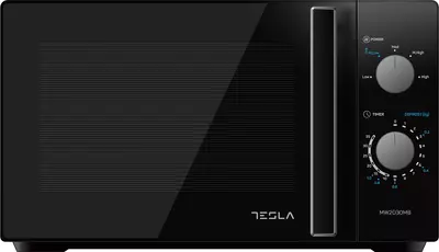 TESLA Mikrovalna MW2030MBneto vol. 20 l; snaga 700 W;5 nivoa; mehaničke kontrole; odmrzavanje TESLA Mikrovalna MW2030MBneto vol. 20 l; snaga 700 W;5 nivoa; mehaničke kontrole; odmrzavanje