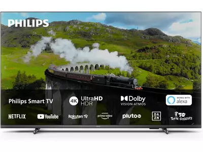 Philips TV LED 75PUS7608/12, 189 cm (75''), Supports major HDR formats, Dolby Atmos sound, Pixel Precise Ultra HD 3840X2160, Philips Smart TV