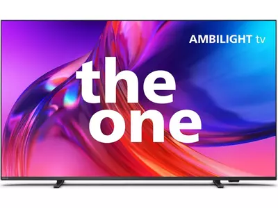 Philips TV LED 50PUS8558/12, The One series, Ambilight 4K TV,126cm (50'') Ambilight TV, Google TV™, P5 Perfect Picture Processor, it supports major HDR formats.