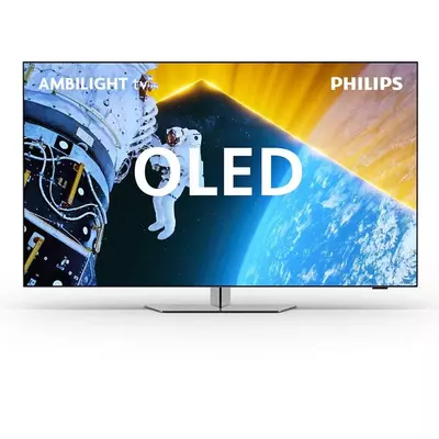 PHILIPS 65OLED819/12 OLED 4K TV Ambilight TV 65'' (165 cm), Google TV, P5 AI Perfect Picture Engine, 144 Hz, G-sync, VRR, FreeSync. Dolby Vision i Dolby Atmos PHILIPS 65OLED819/12 OLED 4K TV Ambilight TV 65'' (165 cm), Google TV, P5 AI Perfect Picture Engine, 144 Hz, G-sync, VRR, FreeSync. Dolby Vision i Dolby Atmos