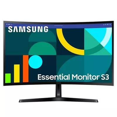 Samsung 27''FHD Zakrivljeni Monitor S3VA, 1920x1080, 75Hz, 3000:14ms, 250cd, HDMI, VGA, Tilt, VESA 75x75 Samsung 27''FHD Zakrivljeni Monitor S3VA, 1920x1080, 75Hz, 3000:14ms, 250cd, HDMI, VGA, Tilt, VESA 75x75