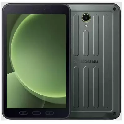 Samsung Galaxy Tab Active5 Rugged Tablet, 8.0" Wi-Fi + 5G LTE, 128GB/6GB, Enterprise Edition, Dark Green (cover and S-Pen included) Samsung Galaxy Tab Active5 Rugged Tablet, 8.0" Wi-Fi + 5G LTE, 128GB/6GB, Enterprise Edition, Dark Green (cover and S-Pen included)