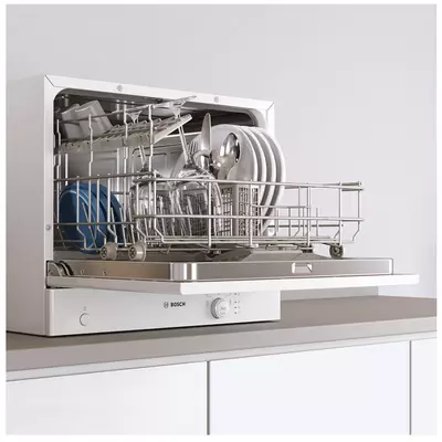 BOSCH perilica posuđa Serie 2|, Samostojeća stona BIJELA, E,  6 komleta, 8l, 6 programa BOSCH perilica posuđa Serie 2|, Samostojeća stona BIJELA, E,  6 komleta, 8l, 6 programa