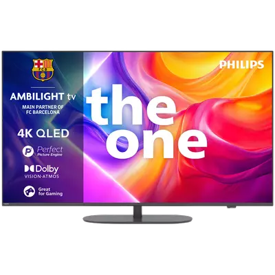 Philips TV LED 65PUS9010/12, The One, QLED AMBILIGHT 4K TV, 164 cm (65"), 144Hz, VRR, FreeSync Smart platform Titan OS, P5 Image processor, Dolby Vision and Atmos Philips TV LED 65PUS9010/12, The One, QLED AMBILIGHT 4K TV, 164 cm (65"), 144Hz, VRR, FreeSync Smart platform Titan OS, P5 Image processor, Dolby Vision and Atmos