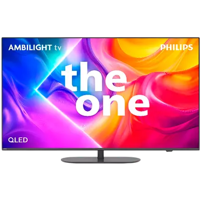 Philips TV LED 55PUS9010/12, The One, QLED AMBILIGHT 4K TV, 139 cm (55''), 144Hz, VRR, FreeSync Smart platform Titan OS, P5 Image processor, Dolby Vision and Atmos Philips TV LED 55PUS9010/12, The One, QLED AMBILIGHT 4K TV, 139 cm (55''), 144Hz, VRR, FreeSync Smart platform Titan OS, P5 Image processor, Dolby Vision and Atmos