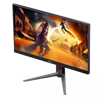 AOC Gaming Monitor 27G4HA 27" 200Hz Fast IPS, 1920x1080 FHD, 0.5ms MPRT / 1ms GtG, 1000:1, 178/178, Adaptive Sync / G-Sync Compatible, HDR10, 2xHDMI 2.0 / DP 1.4 / Audio Out, 3-sides frameless, Black-Red, Full Ergo, 3y AOC Gaming Monitor 27G4HA 27" 200Hz Fast IPS, 1920x1080 FHD, 0.5ms MPRT / 1ms GtG, 1000:1, 178/178, Adaptive Sync / G-Sync Compatible, HDR10, 2xHDMI 2.0 / DP 1.4 / Audio Out, 3-sides frameless, Black-Red, Full Ergo, 3y