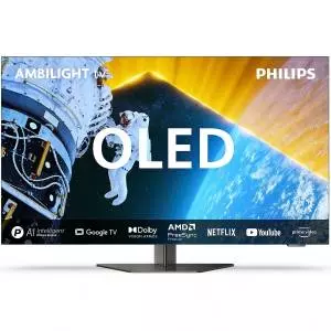 TV Philips 65” OLED 819 4K GoogleAmbilight; 65OLE TV Philips 65” OLED 819 4K GoogleAmbilight; 65OLE