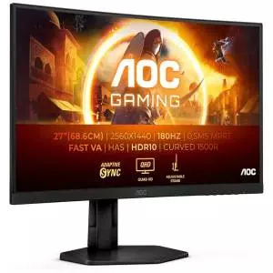 Monitor AOC LED CQ27G4X Gaming 27” QHD Monitor AOC LED CQ27G4X Gaming 27” QHD