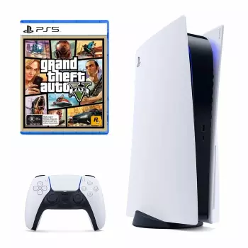 SONY PlayStation 5 Slim D chassis + GTA V PS5 SONY PlayStation 5 Slim D chassis + GTA V PS5