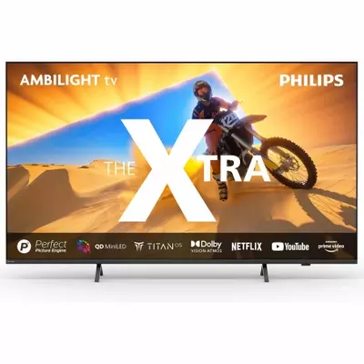 65" PHILIPS AMBILIGHT Mini LED SMART 120Hz 4K TV 65PML9019 65" PHILIPS AMBILIGHT Mini LED SMART 120Hz 4K TV 65PML9019